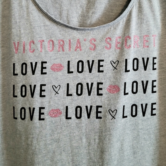Victoria's Secret LOVE Sleepshirt, Sz L - Picture 3 of 4